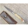 PATTADA COLTELLO 20,5 CM SARDEGNA SARDO Pattada damasco MANICO corno di Montone