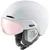 ALPINA Unisex - Adulti, ORO QV MIPS Casco da sci, white matt, 51-55 cm