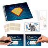 KAÏDENSÏ Idee Regalo Natale Papà 2025 - Blocchetto Coupon Gratta e Vinci Papà Personalizzato - Idee Regali Divertenti Compleanno Uomo - Gadget Scherzi Originali Compilabile