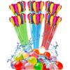 HW CASA 222 Pezzi Palloncini d'Acqua - 60s Autosigillanti, 100% Lattice, Multicolore, per Giochi Bambini, Spiaggia, Piscina