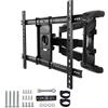 OEM Supporto da parete regolabile per TV VESA 400x600, max 50 kg, nero