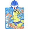 Mares Aquazone Seaside Poncho Junior, Poncho in Microfibra Mare e Nuoto per Bambino, Coccodrillo, Taglia Unica