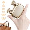 ZONSUSE Mini Pistola Massaggiante Portatile, Massaggiatore Muscolare Compatto, Massaggiatore da Viaggio, per Sport, Ufficio, Casa, Sollievo Rapido dalla Fatica, Idea Regalo per Uomo Donna (Oro)