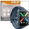 REY Pack 6X Pellicola salvaschermo per Oppo Watch 2 ECG Edition (46mm), qualità Premium