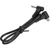EBTOOLS Elerose Leggero Flash PC SYNC Cord Spina da 2,5 mm a Cavo di sincronizzazione PC Maschio
