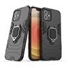 Max Power Digital Cover per IPhone 12 / iPhone 12 Pro con Anello Custodia Supporto Magnetica Rigida Resistente Antiurto Doppio Strato Protettiva Calamita Bumper Case (IPhone 12 / iPhone 12 Pro, Nero)