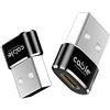 Cable Technologies 2X Cable Adattatore USB C Femmina a USB Maschio