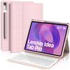 Occtingkind Cover con Tastiera per Lenovo Idea Tab Pro 12.7 (2025) TB373FU & Moto Pad 60 Pro, Bluetooth, Italiano, Senza Retroilluminazione, Senza Touchpad, Protezione integrata, Rosa
