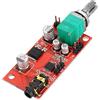 Fasizi MAX4410 - Scheda amplificatore per cuffie, a stato solido, compatibile con tutti i dispositivi, 0,08 W, jack da 3,5 mm, alimentazione a batteria, colore: Rosso
