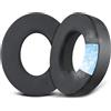 SOULWIT Cuscinetti Auricolari in Gel Rinfrescante Ricambio per Turtle Beach Elite Pro 2/Elite Atlas Pro Cuffie, Padiglioni in Tessuto Ice Silk, Schiuma Ad Alta Densità - Nero