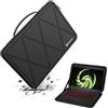 Smatree Custodia protettiva rigida in EVA per laptop MSI Creator 15M/CreatorPro M15 da 15,6, per MSI Creator Z16P da 16, per MSI CreatorPro Z16P/Z16 HX Studio da 16 custodia impermeabile (X8288)
