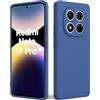 Byvuwiay Cover per Xiaomi Redmi Note 14 Pro 5G, Custodia in TPU Ultra Sottile Antiurto Anti-Scratch Case, Blu