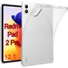 GIOPUEY Cover per Xiaomi Redmi Pad 2 Pro 12.1 2025, Scocca posteriore in TPU morbido, Copertura sottile, Protezione Airbag, Custodia
