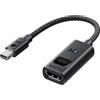 Cable Matters Adattatore 8K 60Hz Mini DisplayPort 1.4 a HDMI con 4K 120Hz o 8K 60Hz, Cavo adattatore da Mini Display Port 1.4 a HDMI 8K in nero