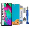 It'Go Full INCELL Display per Samsung A40 A405 LCD Schermo di Ricambio Touch Screen con Strumento Nero di Alta Qualità