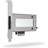 Icy Dock Adattatore/Contenitore Rack Mobile Rimovibile SSD NVMe M.2 per PCIe 5.0 x4 per Slot di espansione PCIe - ExpressSlot Elite MB840M5P-B