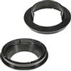 tomzz Audio 2854-002 Anelli per altoparlanti staffe adattatore compatibile con Suzuki Swift Splash SX4 Opel Agila B per altoparlanti DIN 165mm