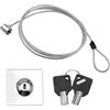 SopwMap Cavo di Sicurezza Antifurto in Acciaio con Lucchetto per PC, Notebook, Smartphone, Laptop e Tablet,Lucchetto per Laptop,Lucchetto per Laptop con Chiave,Serratura per Computer Portatile