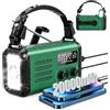 Lanshanchu Radio di emergenza da 20000 mAh/74000 mWh, radio a manovella solare AM/FM/NOAA, con caricabatterie per telefono, allarme SOS, torcia elettrica e lampada da lettura per emergenze, uragano, campeggio