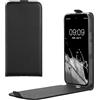 kwmobile Cover compatibile con Google Pixel 9a - Custodia verticale Flip Case Cover in simil pelle - con linguetta calamita