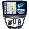NHOPEEW 4+128G Android Autoradio per Peugeot 207 2006-2015 con Wireless Carplay e Android Auto - Schermo incell da 9 pollici Supporto WiFi GPS Comandi al volante + Telecamera di retromarcia, Canbus