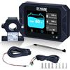 DC HOUSE DCHOUSE Monitor di Scarica di Carica Con Display Sensore Hall Toccabile, 0-90V 300A per Tester di Capacità della Batteria di Tensione Corrente Li-ion/LiFePO4/AGM/Gel