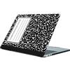 HLAAJJX Sottile Cover Compatibile con 2024-2021 Macbook Pro 14 pollici M1 M2 M3 M4 Max A2442 A2779 A2918 A2992 A3112 A3185 A3401, Custodia Plastica con Macbook Pro 14,Quaderno Nero