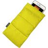 SAFACUS Thermo Custodia Universale in Piuma Pouch Custodia a Sacco Natale Regali per Smartphone Invernale per iPhone 14 13 12Plus X, Samsung Galaxy (Giallo) SAFACUS Thermo Custodia Universale in Piuma