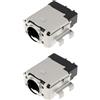 LT Easiyl 2X DC in Power Jack Porta di Ricarica per Notebook PC Compatibile con ASUS ZenBook PRO 15 UM535Q