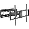 equip Supporto TV Parete 3,05 m (120") Nero con Inclinazione Regolabile