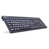 LogicKeyboard XL-Print Bianco su Nero Tedesco (PC/Nero)