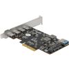 DeLOCK 90059 scheda di interfaccia e adattatore Interno USB 3.2 Gen 2 3.1 Gen 2