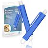 innoGadgets pinzette per zecche [2X] | Togliere Le zecche in Poco Tempo - con Micro-Gancio (Blu)