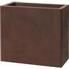 Vaso 99x39x70 cm in Polietilene Schio Tower 100 Bronzo