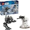 LEGO Star Wars 75444 Attacco dell'AT-RT Giocattolo - Kit di Modellismo con Walker, Torre, Minifigure del Mandaloriano e Figura di Grogu - Regalo di Compleanno per Bambini, Bambine e Fan da 7 Anni