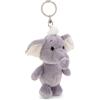 NICI Portachiavi Elefante 10 cm - in Peluche Morbida, Idea Regalo | 62712