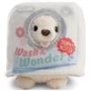 NICI Set Peluche Cane Washy 8 cm con Calzino e Costume Scatola Detersivo in Scatola Regalo 8,5x6,5x10 cm - mymochi Lifestyle, Kawaii da Collezione | 63386