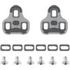 Vauki Cleats per bicicletta compatibile con Look Keo Bike, 3 fori Grip Blade 2 Max Carbon Classic Cleats, 4,5° Float, pedale per bici da corsa, grigio MTB, piastre per pedali, set di accessori per ciclismo