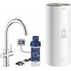 Grohe PRONTA CONSEGNA - SPEDIZIONE IMMEDIATA Grohe Red Duo 30 079 001 Miscelatore multifunzione cucina con boiler taglia L acqua bollente istantanea finitura Cromo - 30079001