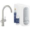 Grohe Blue Home Starter kit 31 455 DC1 Miscelatore cucina multifunzione con sistema filtrante dell'acqua finitura Cromo spazzolato - 31455DC1