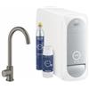 Grohe Blue Home 31 498 AL1 Miscelatore cucina Mono a 1 via per acqua filtrata finitura Antracite - Grigio antracite spazzolato - 31498AL1