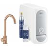 Grohe Blue Home 31 498 DL1 Miscelatore cucina Mono a 1 via per acqua filtrata finitura Bronzo - Oro rosa spazzolato - 31498DL1