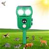LEMENG EMS Repellente per gatti Ultrasonic Solar Powered Bird Repellent Deterrent for Pigeons Birds Dogs Cats Mice Foxes Animals 4 modalità regolabili