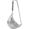 SH Leder Greta G747 - Tasca sul petto da donna, unisex, per festival, viaggi, taglia media, tracolla regolabile, in pelle, 37 x 21 cm