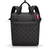REISENTHEL JR7075 ALLROUNDER R Borsa sportiva Unisex Adulto GLOSSY DOTS BLACK Taglia Unica