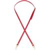 PATIKIL Tracolla Ricambio Pelle per Borsa 47 Pollici, Tracolla Ricambio Regolabile Pu con Hardware Dorato per Borse a Tracolla, Rosso