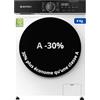 GEDTECH Lavatrice frontale GEDTECH GLL91400WH - 9 kg - 1400 giri - 16 programmi - Eco - Intensiva - Veloce - Bassissimi consumi (Bianco, 9 Kg)