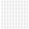 PATIKIL Protezione del Cavo del Tubo Lampada, 150 Pezzi Guarnizione Foro Tubo Plastica per Tubo 1/8 IPS, Trasparente, 8mm Diametro Interno x 8mm Altezza