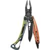Leatherman Skeletool CX - Multiutensile 7-in-1 per il Campeggio e la Sopravvivenza - Acciaio Inossidabile, Verde Chiaro