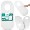 Instalguru Tappetino Isolante Acustico Per WC A Terra E Bidet 5mm Schiuma Bianca Per Isolamento E Sigillatura Alta Qualità